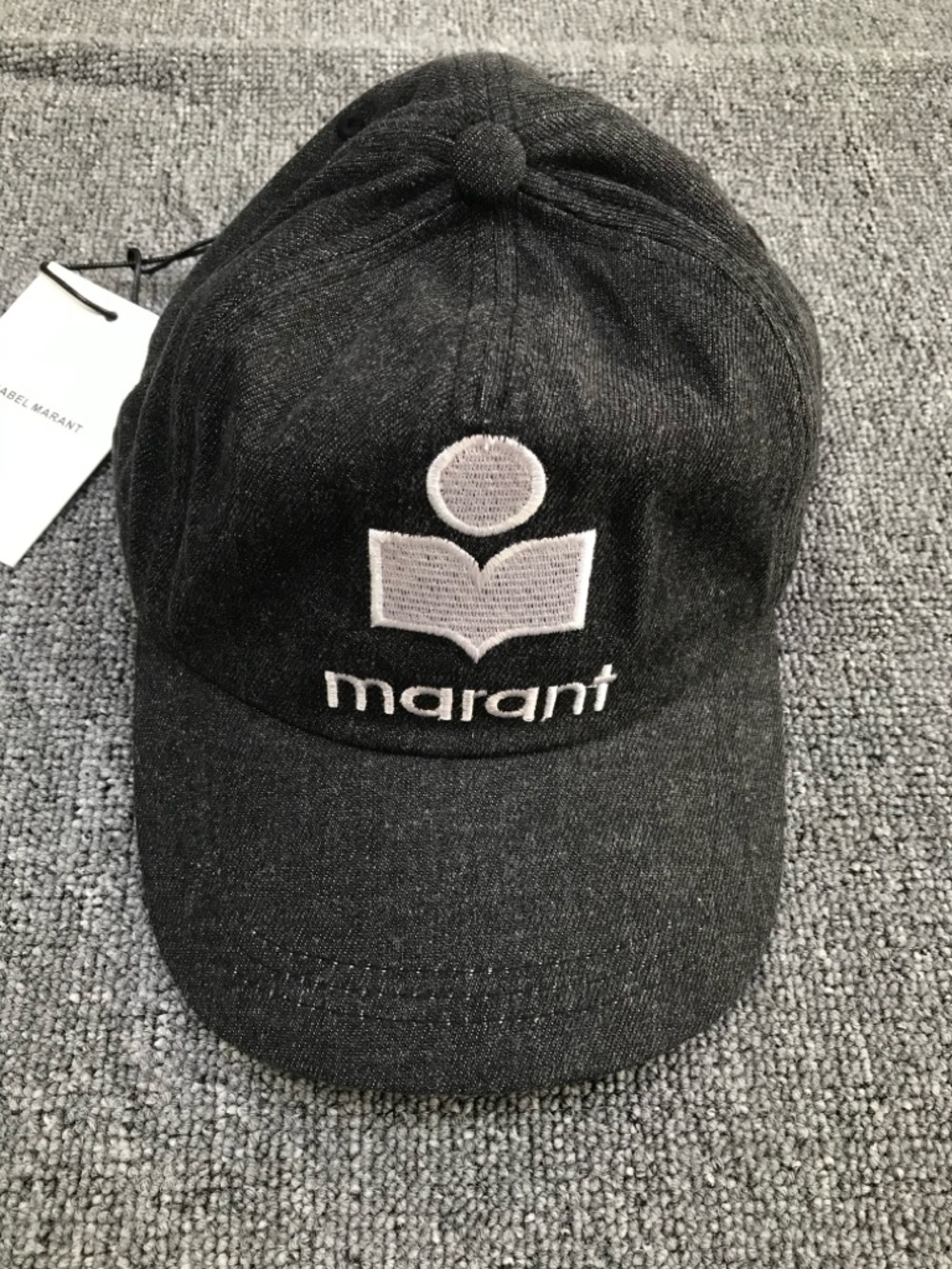 Isabel Marant embroidered-logo cotton cap